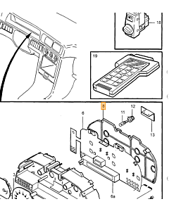 Oliedruksensor Volvo 240 - 360 - 740 - 760 - 780 - 940 - 960 - S40 - V40 - V50 - S60  - C70 - V70 - S70 - XC70 - XC90 - S80 - S90 - V90