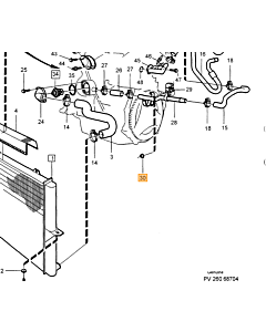 Aftapkraan Radiateur Volvo 850 - 940 - 960 - S90 - V90 - C70 - S70 - V70 - XC70 - S60 - S80 - XC90