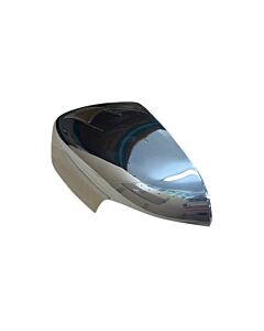 Spiegelkap buitenkant links Volvo S60 -2009 S80 -2006 V70 P26 Chroom met knipperlicht uitsparing