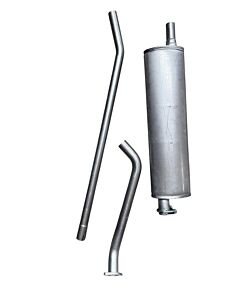 Uitlaat voorpijp PV444 PV544 B16  (bestaat uit 3 delen)