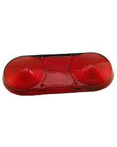 Glas achterlicht P1800 coupe rood achterlichtglas