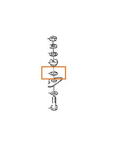 Spacer revet  afstandrevet164 240 140 oa motorkap