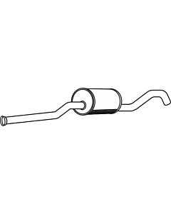 Middendemper Volvo 960 - S90 - V90 1397892  multilink zie artikel 31372158