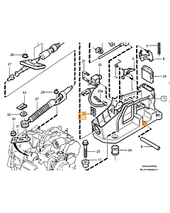 Olieleiding inlaat versnellingsbak Volvo V70 - S70 - C70