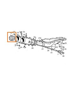 Back-Up Ring spruitstuk B27 b28 injectie 240 260 760