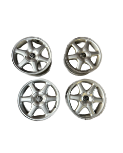 Velgen Set, 15 Inch, Wheel Rim Set, Volvo V70 Classic, 850, S70, 9140545, 3546354, Gebruikt, Used