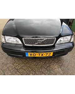 Voorbumper volvo V70 zwart 019