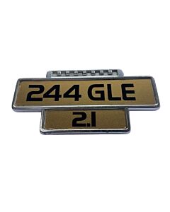 Embleem Volvo 244 GLE 2.1 Goud