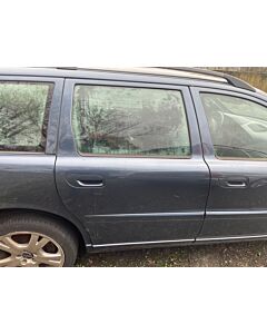 deur portier rechts achter volvo V70 blauw metallic 446 passagierskant