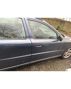 deur portier rechts voor volvo  V70 blauw metallic 446 passagierskant