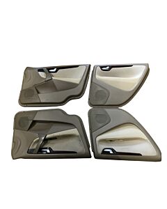 volvo v70 set deurpanelen interieur bruin/beige compleet onderdeel nummer v70set-deurpanelen