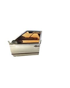 Portiera sinistra argento metallizzato per Volvo 740 760, lato guidatore