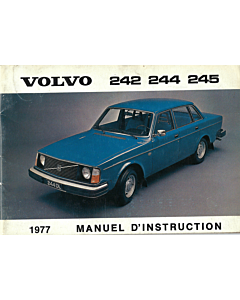 Manuale Volvo 242/244/245 1977 Francese