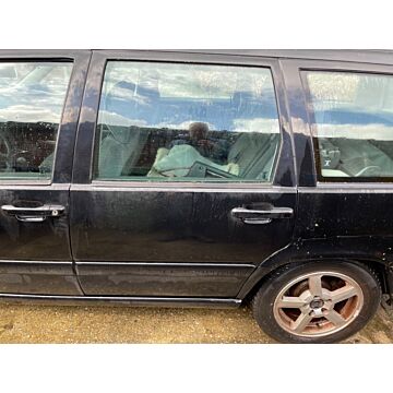 Portiera posteriore sinistra Volvo V70 nero 019 lato conducente