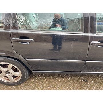Portiera destra posteriore per Volvo V70 nero 019 lato passeggero