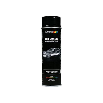 Spuitbus underbody coating steenslag en bodembeschermer zwart 500ml Wurth
