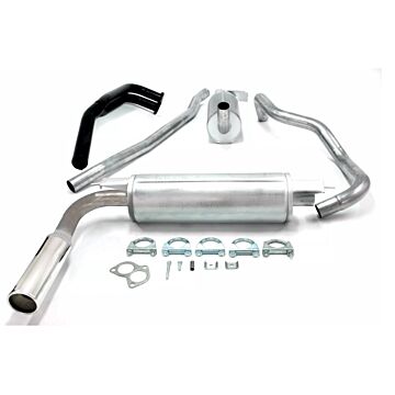 Uitlaatset 140 carburateur+injectie 1974- Sport Simons complete set incl montageset 240 B20