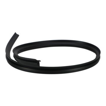 Rubber schraaprubber 142+242 Links voor 74+  zie 673020