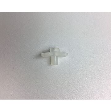 Klem sierlijst Amazon 1967+ 140+164+240+260 smal wit plastic kunststof (679885)