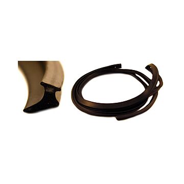 Rubber portier deur 140 2 deurs 142+242 links(1312468) niet meer leverbaar