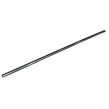 Sierlijst 240 estate 245 achterscherm rechts RVS chrome kleur met zwart 30mm