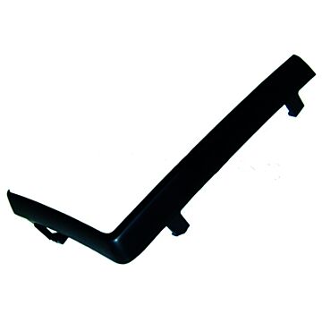 Strip rechts koplamp  240 260 1979-1987 zwart
