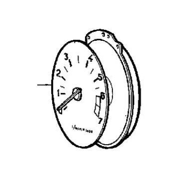 Tachometer toerenteller VDO 240 260 1981-1984