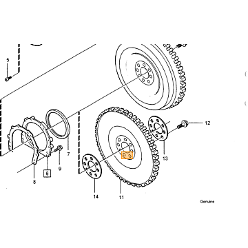 Bout Zuigerstang M9x1.25 Volvo 960 - S90 - V90 - 850 - V70 - S70 - C70 - XC70 - S40 - V40 (3531110)