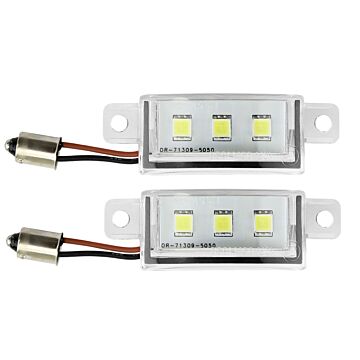 LED kentekenplaatverlichting  5000K  1 paar 19  740  760  940  960