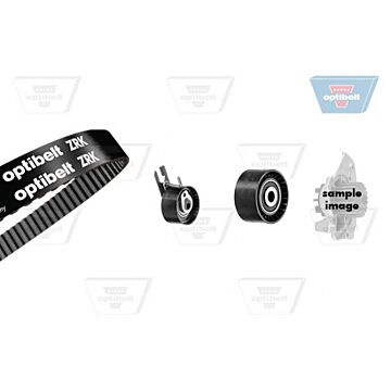 Distributieriemset met waterpomp 1007  206  207  207 Cc  207 Sw  3008  307  307 SW  308  308 CC  308 SW  407  407 SW  5008  Berlingo  Berlingo / Berlingo First  Berlingo Multispace  C2  C3  C3 PICASSO  C30  C4  C4 GRAND PICASSO  C4 PICASSO  C5  C-Max