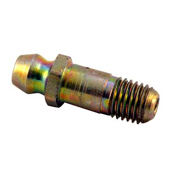 Smeernippel recht (oa kruiskoppeling) 6.4mm dik