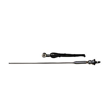 Antenne chroom spriet 50 - 120 cm (verende spriet) 