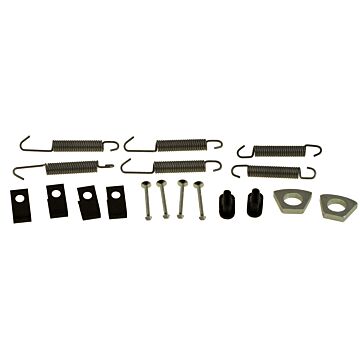 Remschoen montage set volvo PV544+Duett 59+ amazon -1964 incl rubbers voor 2 zijden inc veren  enkel rem systeem