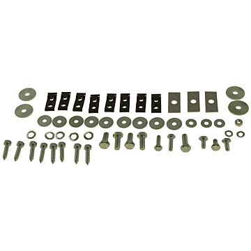 Montageset voorscherm PV444+PV544+Duett (voor 1 kant)