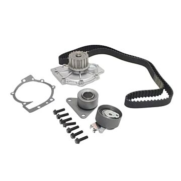 Distributieriemset VOLVO S60 S80 C70 V50 V70 V40 S40 S70 C30 V60 Xc70 Xc90 2.0 2.3 2.4 2.5 met en zonder turbo incl waterpomp spanrollen en pakking 21430028 