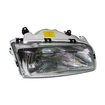Koplamp unit H4 S40+V40 Rechts 1996-2004 enkele reflector V40 S40
