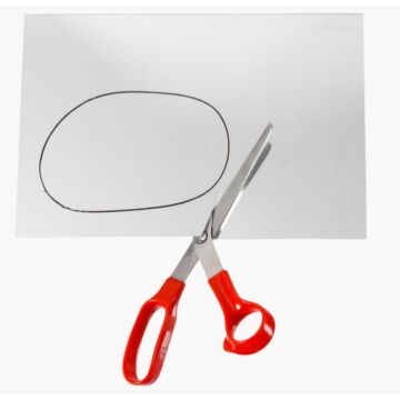 spiegel glas met plak/kleef achterkant links rechts bruikbaar zelf op maat knippen