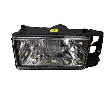Koplamp unit 740 1990-1992 links complete unit glas 33x15.5cm links enkelvoudige reflector orig