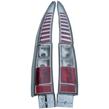 achterlicht chroom set 4pcs Links en rechts passend 850 V70