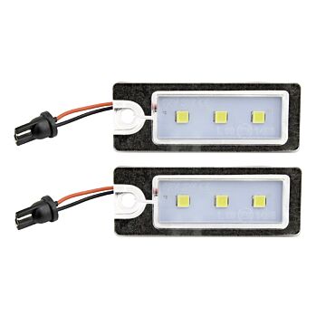 LED kentekenplaatverlichting  6000K  1 paar S60  S80  V70  XC70 Cross Country  XC90