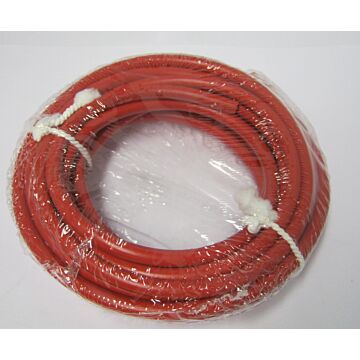 Bougiekabel rood koper kern rol a 2 meter 1 5mm