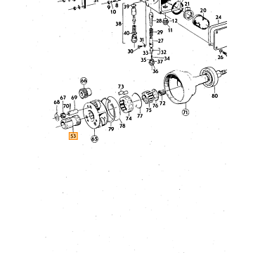 Zonnewiel overdrive type D 