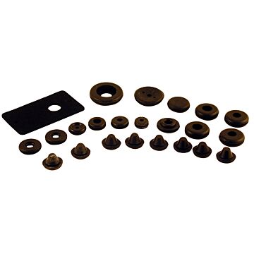 Rubber doorvoer schutbord Amazon 1962-1970 (complete SET)
