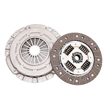 Koppeling set  240+740+940 960 M46+M47 fijne splines plaat 230mm 1985+