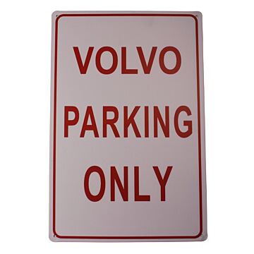 Bord inchVolvo Parking Onlyinch 20x30 cm 