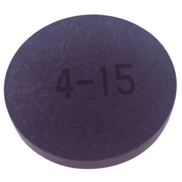 Klepstelplaatje B19+B21+B23+B230 3.30mm