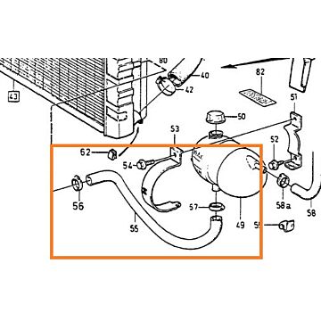 Radiateur Slang B28F onder