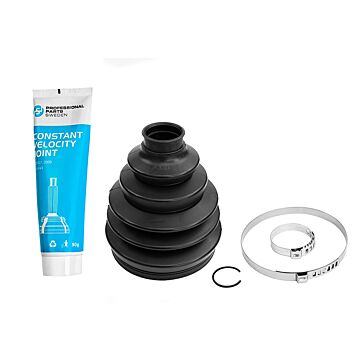 Rubber hoes aandrijfas set buitenste 