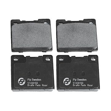 Remblok set achter 140+164+240+260+P1800E+P1800ES type Girling 240 140 260