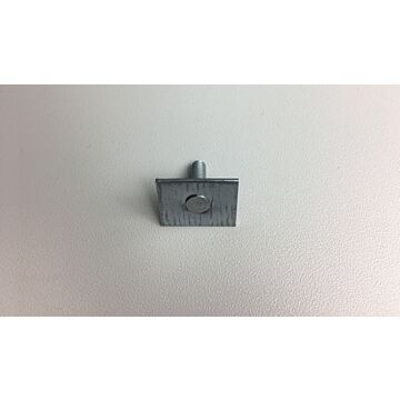 Klem voor sierlijst 654391 Amazon+P1800 +PV nr 663793 19 x16mm M4 draad sierlijst tussen scherm en dak